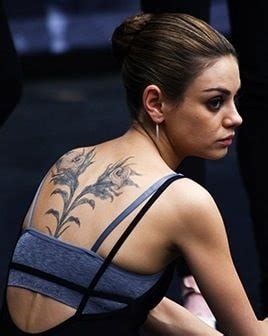 mila kunis tattoos